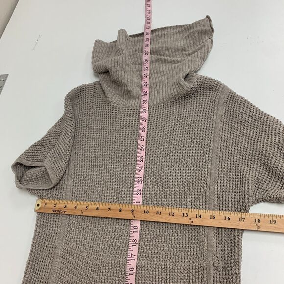 Ugg Australia Cowl Neck Knit Tunic Sweater Womens M Medium Doeskin Dolman Sleeve - Picture 11 of 16